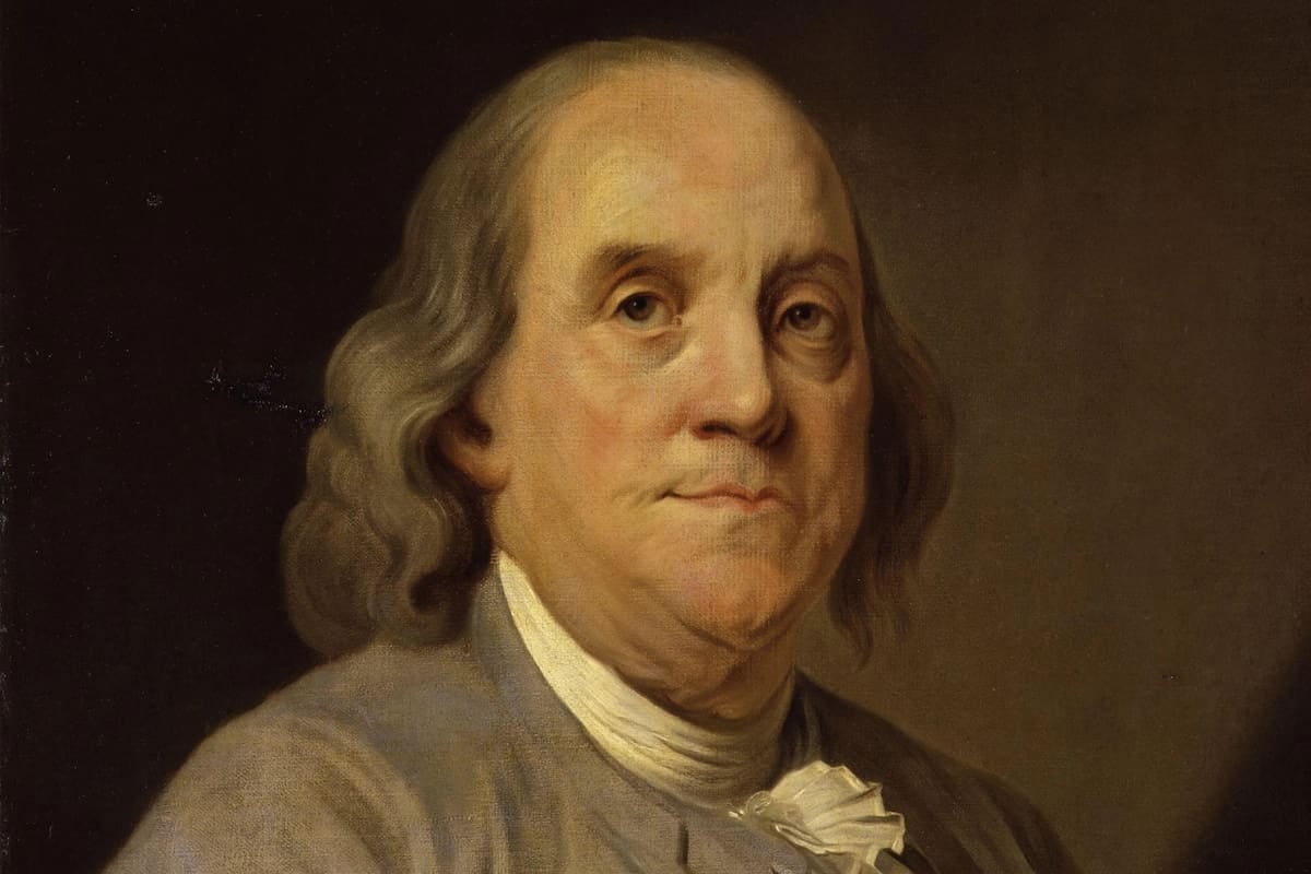 La sentencia de Franklin sobre el autocontrol que sigue vigente tres siglos después