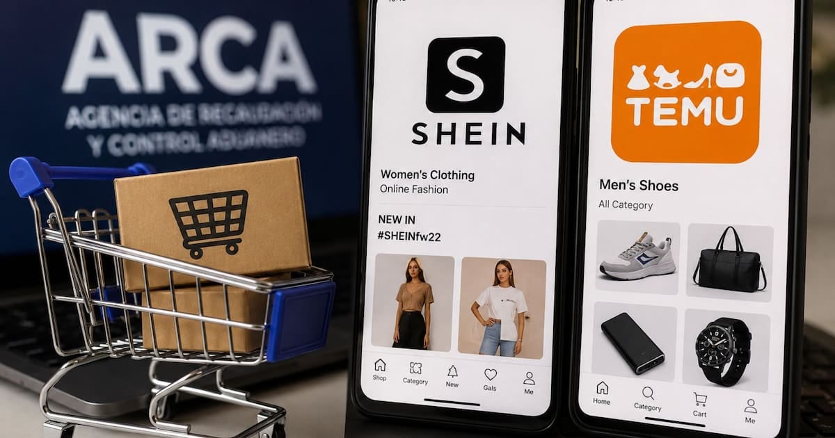 Compras en Shein y Temu en la Argentina: por qué cambiar de tienda no te salva el cupo de cinco envíos al año