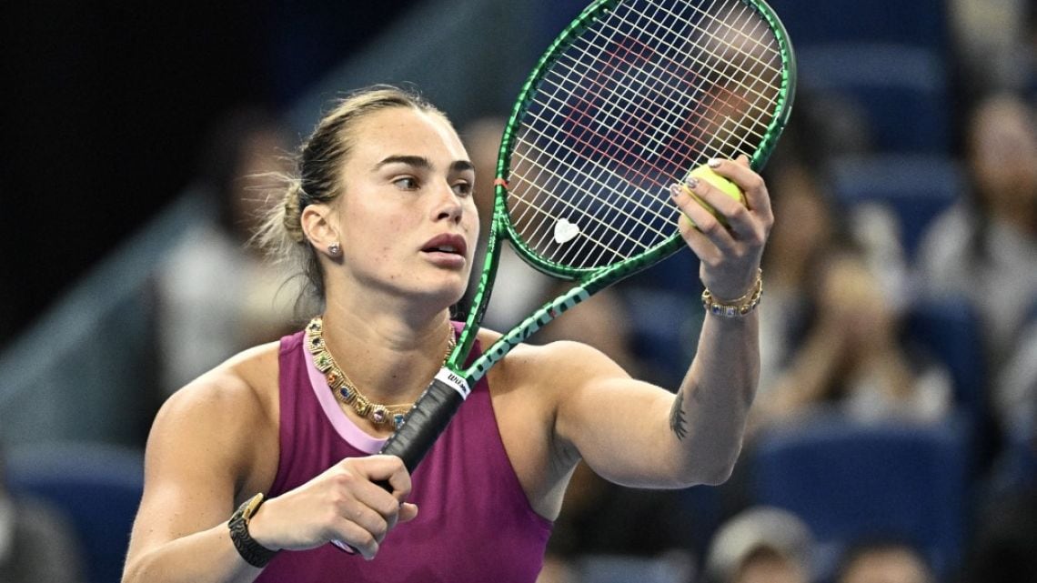 Sabalenka pasó el trámite en Pekín y ya calienta motores para el Masters