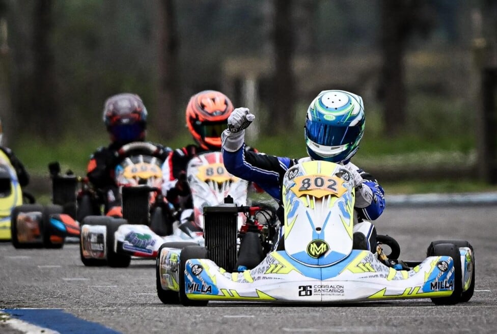 A los 16, Schioppa se regaló el viaje a Portimao: campeón argentino y con pasaje al Mundial de Rotax