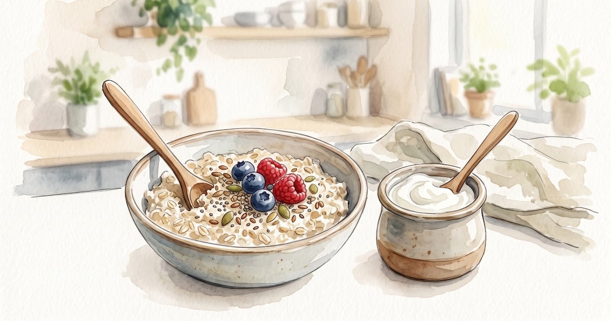 Avena y yogur griego: una dupla con letra chica para quienes buscan ir al baño sin esfuerzo