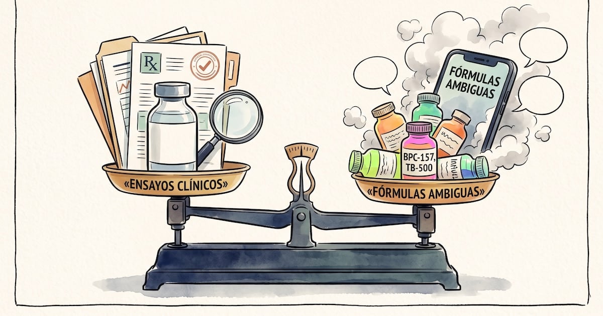 Péptidos: la moda que promete de todo y no siempre muestra los papeles