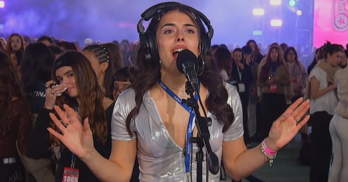 El péndulo de Valentina Pergolini: cuando el set de grabación le ganó al escenario musical