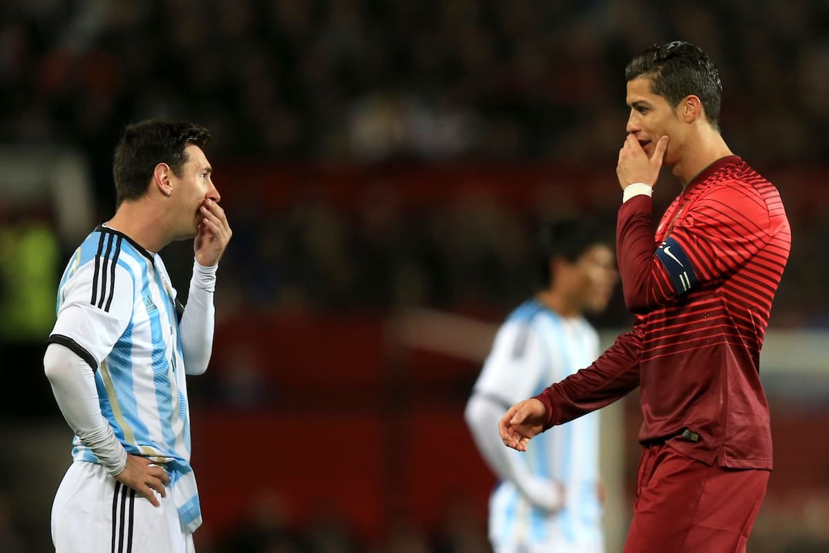 El pacto que no se cumplió: Ronaldo se fue de la selección sin tocar la pelota y Messi se despidió con todo