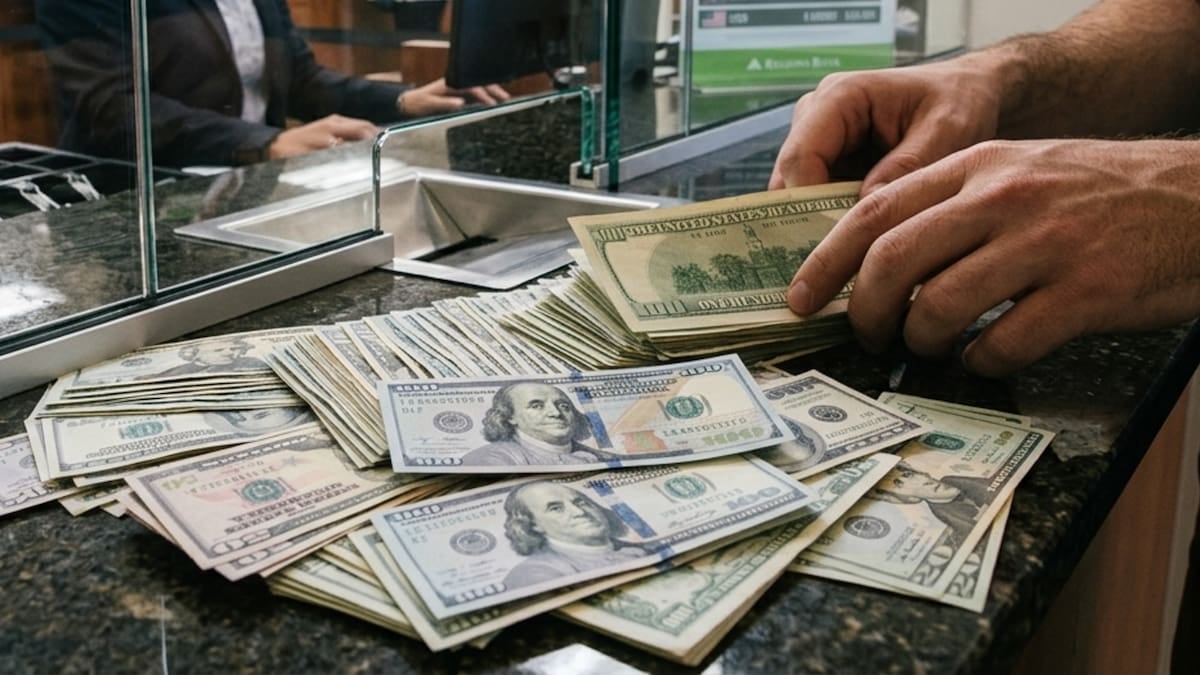 El dólar se sostiene en los 1540 pesos y la brecha con el blue se reduce a la mínima expresión