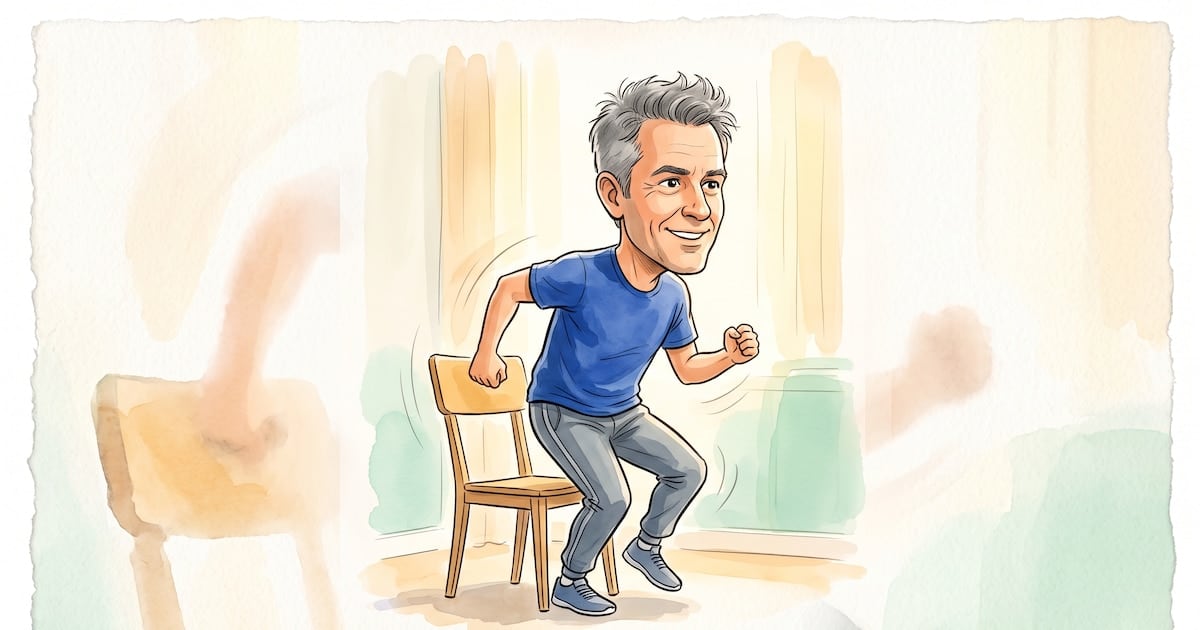 Cinco movimientos simples para sostener el equilibrio después de los 50 y moverte con más confianza