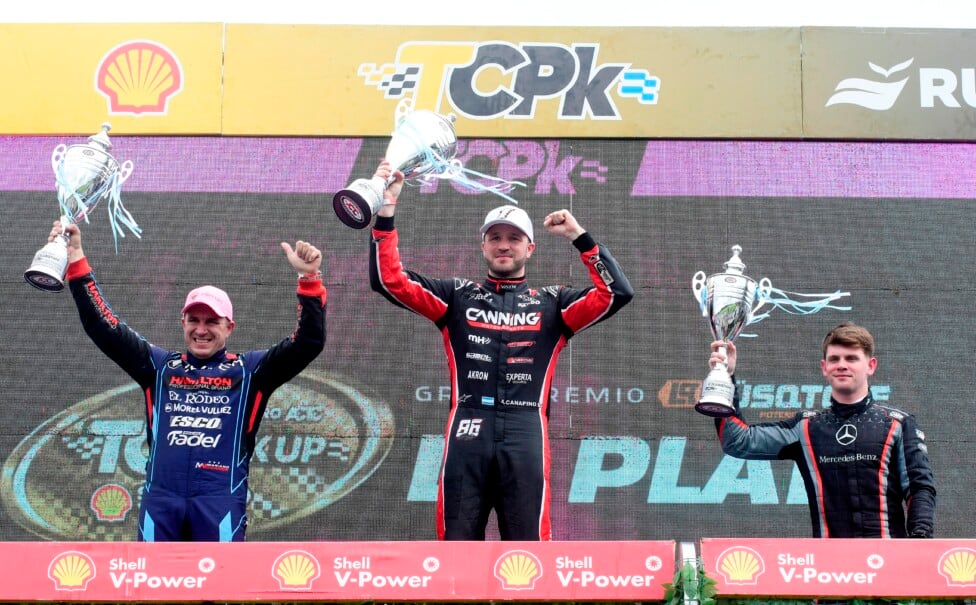 Canapino se prende al tricampeón con una Chevrolet y el resto mirando de reojo