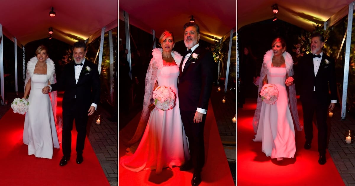 Andrea Ghidone y Pablo Otero celebraron su boda con tango, música y unasong que sigue