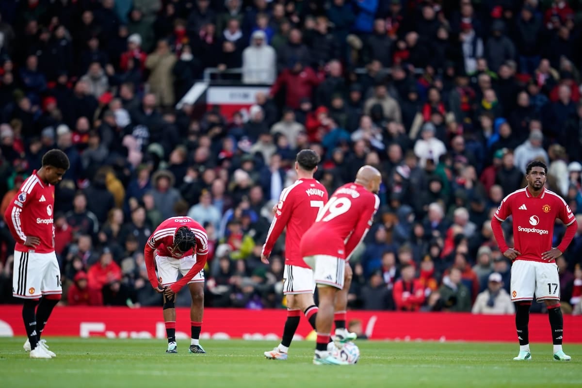El United took another hit at Old Trafford and now the Premier League is starting to smell